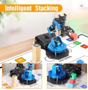 Hiwonder ArmPi FPV AI görüş ROS robotik kol açık kaynak Python programlama Robot kiti Powered by ahududu Pi 4B