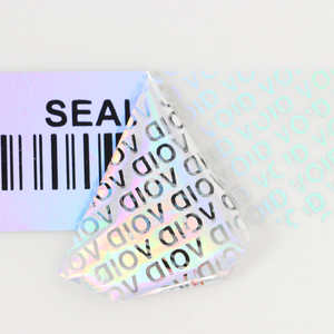 SEALQUEENメーカー防水スクラッチオフシリアル番号セキュリティホログラムステッカーカスタムデザインQRコード3Dホログラフィックラベル - Product Image 2