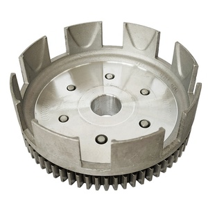 Motosiklet debriyajlar için HF HF dayanıklı motosiklet yedek parçaları V100 debriyaj merkezi islak tip değiştirme trampet davul meclisi - Product Image 5