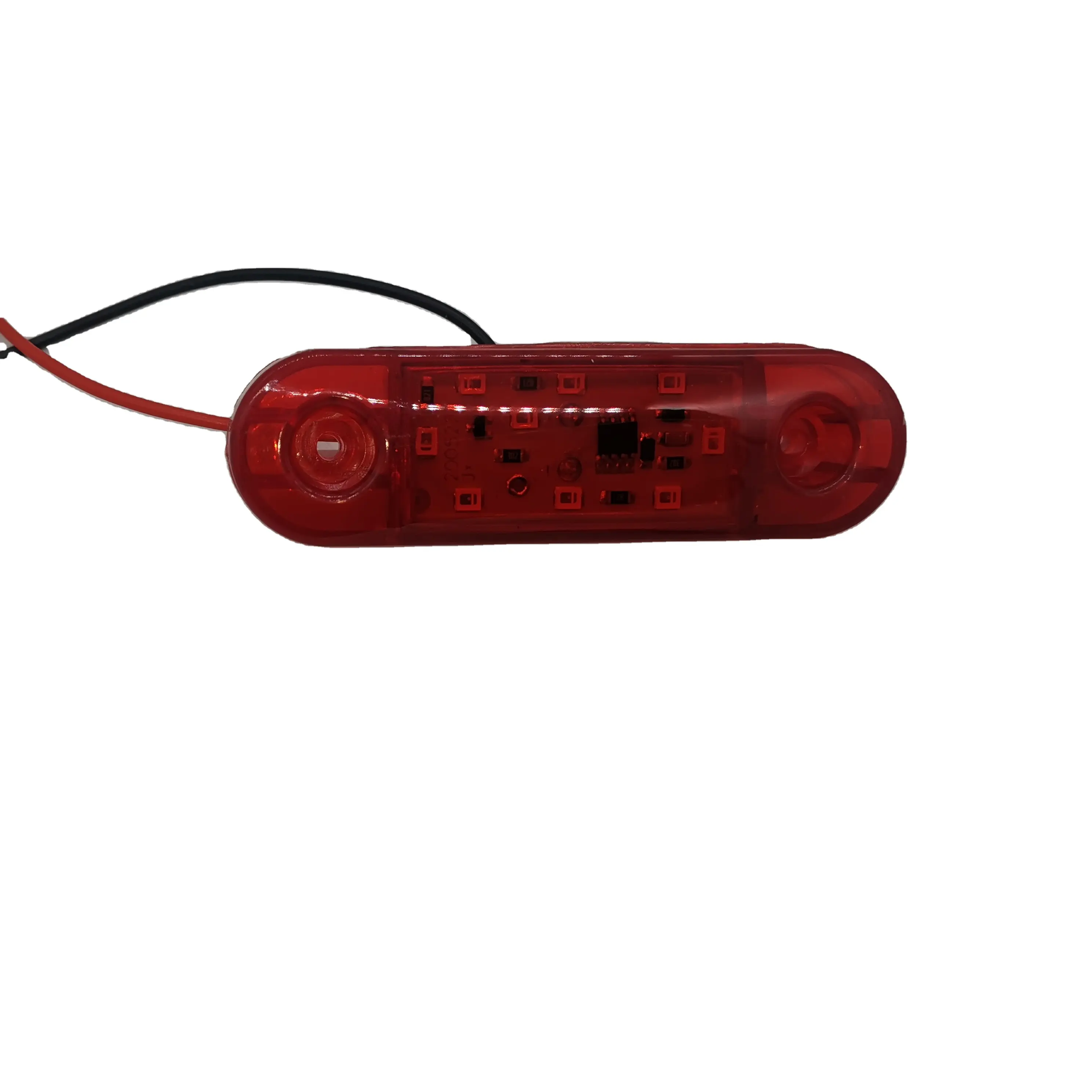 Lampe d'avertissement led rouge ambre de bonne qualité 12v-24v lampe latérale de camion pour Benz Volvo DAF MAN Scania Iveco