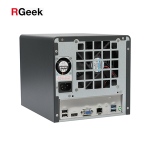 RGEEK NAS04A Nasケース4ベイサポート3.5 "HDDホットスワップドライブIPFSストレージサーバーコンピューターケース - Product Image 3
