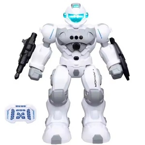 2024 Robot intelligente RC giocattolo elettronico di plastica per la programmazione di controllo dei gesti di musica leggera per bambini funzioni sonore da passeggio - Product Image 2
