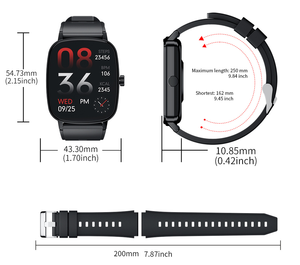 IP67 không thấm nước tập thể dục Vòng Đeo Tay Bluetooth cuộc gọi sức khỏe giấc ngủ Tracker Heart Rate Monitor máu Oxy thông minh thể thao đồng hồ - Product Image 2