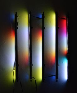 1 метр программируемый DMX пиксель световой бар RGB адресуемый пиксель линейный свет 1 метр 3d геометрические формы - Product Image 1