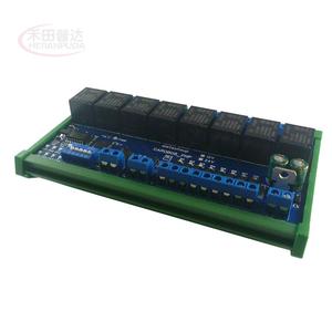 DC 12V/24V 4-16CH Módulo de relé de bus de campo CAN, RS485 Modbus RTU PLC IO, placa de expansión, entrada Digital NPN/PNP, controlador CAN - Product Image 5