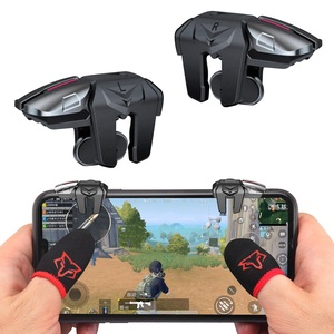 Sarafox ทริกเกอร์ควบคุมเกมมือถือ F6นิ้ว,จอยสติ๊กเกมแพดอัลลอยปุ่มยิงกุญแจ L1 R1สำหรับ IPhone Android - Product Image 4