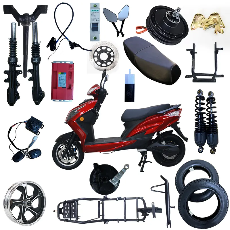 Accessori per scooter di grandi dimensioni kit per ciclomotore elettrico modificato per parti del corpo in plastica per moto elettrica