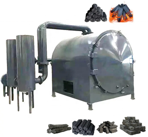 Economical Small <strong>Carbonization</strong> Furnace Smokeless <strong>Carbonization</strong> Stove Air Flow Horizontal <strong>Palm</strong> <strong>Kernel</strong> <strong>Shell</strong> Charcoal Machinery