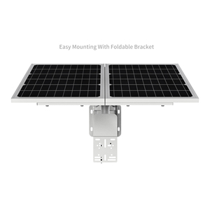 TecDeft 4K с двойным объективом Smart 100W100Ah Wi-Fi 4G 360 PTZ беспроводная уличная камера видеонаблюдения домашняя Солнечная камера - Product Image 2