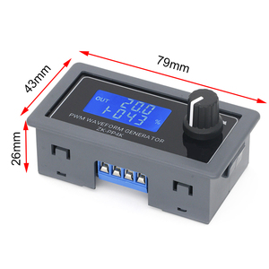 ZK-PP4K generatore di impulsi PWM illuminazione LED controllo della velocità del motore dimming controller avvio lento arresto lento digitale LCD - Product Image 6