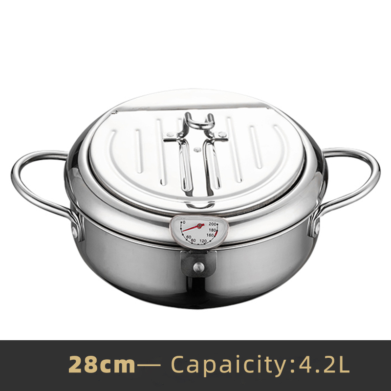 Argent-28CM/201 Acier inoxydable