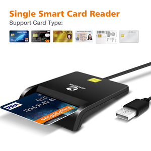 ZOWEETEK ID IC Card <strong>Reader</strong> ISO 7816 Chip Card <strong>Reader</strong> Writer EMV CAC USB 2.0 Smart Card <strong>Reader</strong> for Windows, Mac OS, Linux - Product Image 2