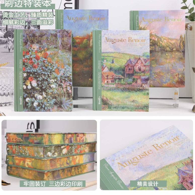 33415-renoir, pack spécial pinceaux à ombre claire pour les bords