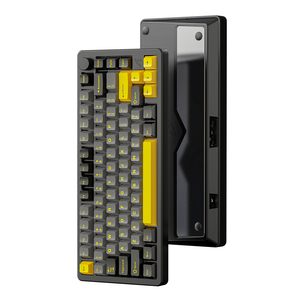 Attack Shark X86 Teclado de escritorio con retroiluminación RGB de tecla completa Enchufe en caliente Pantalla de color intercambiable Gamers Gaming Teclado mecánico - Product Image 1