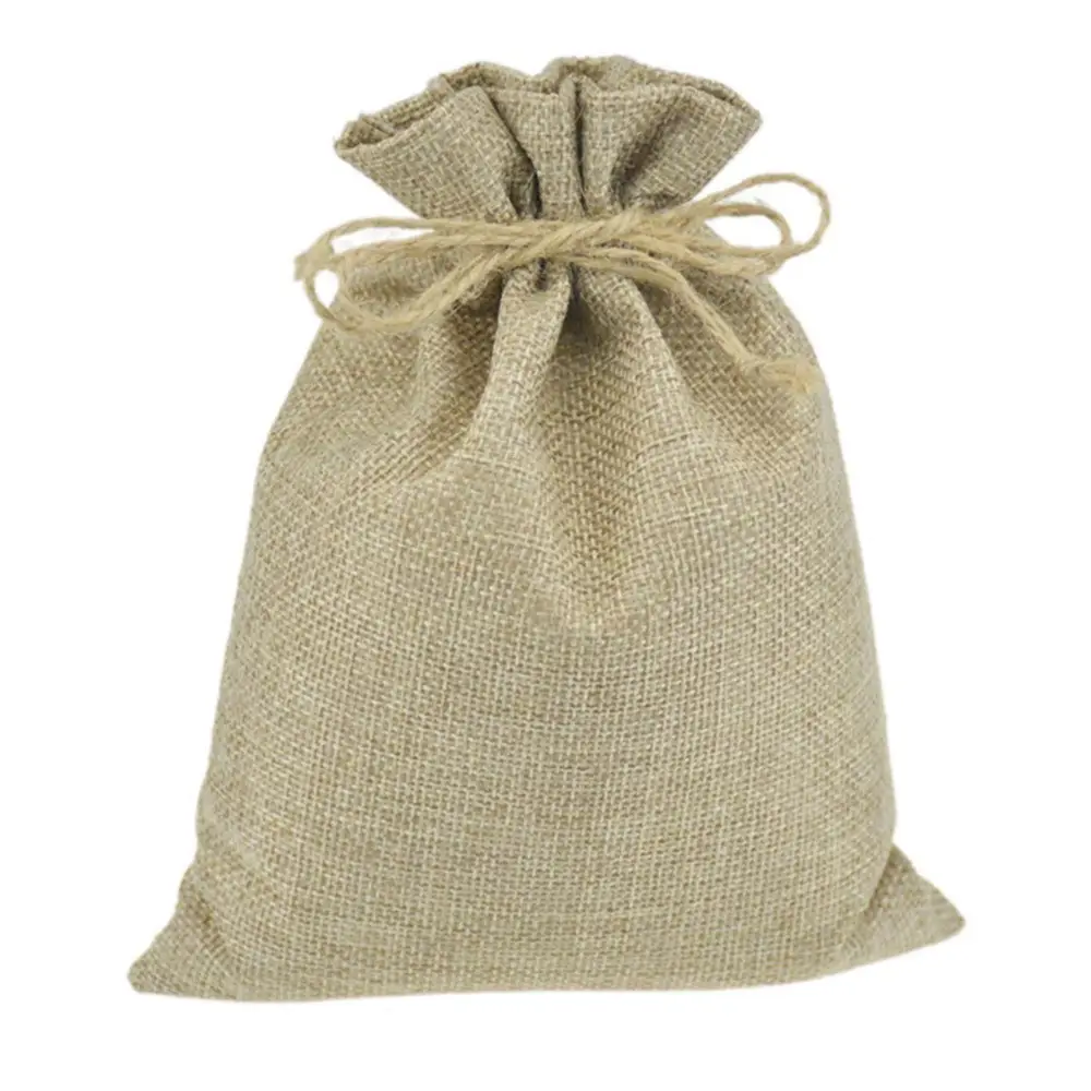 Originele Factory Concurrerende Prijs Jute Sieraden Tas Koffie Gewoon Tas Prijs Goede