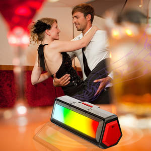 SING-E-Altavoces de ordenador ZQS3208, luces RGB coloridas con botón de interruptor, sonido envolvente, barra de sonido portátil para ordenador - Product Image 5