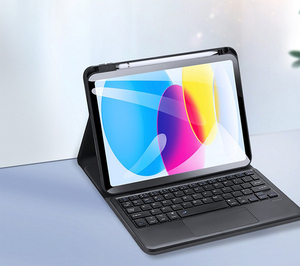 适用于ipad第9代外壳，带键盘可拆卸软TPU后壳ipad 10.2外壳 - Product Image 3