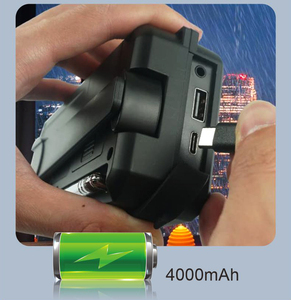 SY-373 tay Crank đài phát thanh khẩn cấp với đèn pin mạnh mẽ 3 mức độ sáng và có thể điều chỉnh phai đèn cho cắm trại ngoài trời - Product Image 4