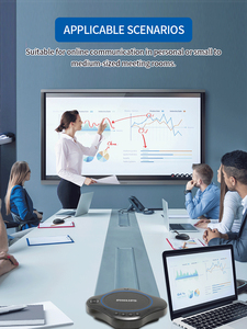 Для Philips оригинальный 360 Всенаправленный беспроводной динамик PSE0500 Аудио Микрофон для конференц-системы для компьютера