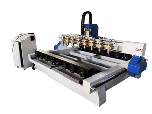 YN1625 3d <strong>Multi</strong> Spindle Heads Round Rod <strong>Cnc</strong> Wood Carving Milling <strong>Router</strong> Rotary <strong>Machine</strong> with Strong Frame Best Price - Product Image 5