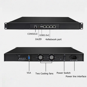 MiniTree Firewall <strong>Network</strong> Security Appliance Router PC Intel Atom N2600/N4000/J5025ES 4xIntel Gigabit LAN OPNsense VPN COM VGA - Product Image 6