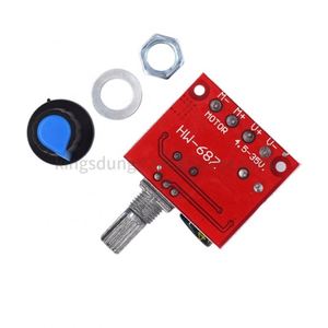Modulo regolatore di velocità del motore elettrico 3-35V 12V 24V PWM regolatore di controllo della velocità del motore cc interruttore regolabile Dimmer della ventola a LED - Product Image 3