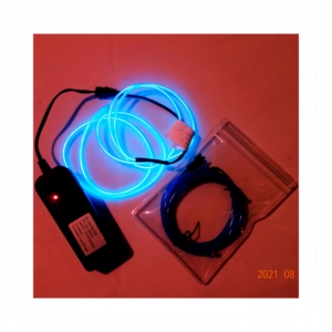 2.3mmホワイトELワイヤーポータブルAAX2バッテリーELワイヤーインバーター低電力消費量Tionidealポータブルデザイン