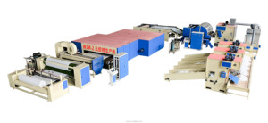 WJM-2 linea di produzione di termo incollaggio linea di produzione di ovatta termosaldata linea di ovatta senza colla - Product Image 2