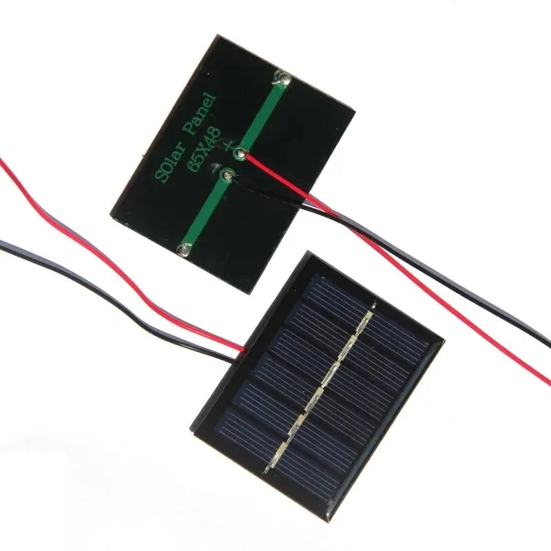 Мини DIY индивидуальная 30x30 USB светодиодная солнечная панель 0,1 W 2V 3V 5V 5,5 V 6V 9V 12V солнечная панель для зарядки автомобиля маленькая 30x30 USB солнечная панель