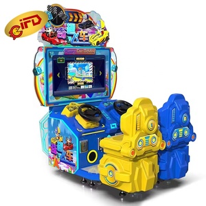 IFDFactory en iyi fiyat jetonlu oyunlar yarış makinesi araba yarışı iki oyuncu oyun salonu oyun makinesi satış için Video oyunları sürüş - Product Image 2