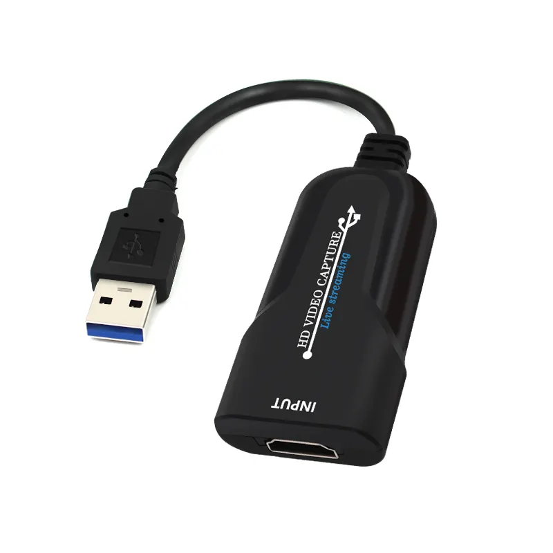 HDMI Video Capture Card USB 3.0 HDMI Video Grabber Recorder Box For PS4 Game DVD Camcorder HD gaming Recording Live Streaming