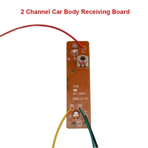 Scheda ricevitore giocattoli per auto rc funzione a 2 vie telecomando pcb per auto con 2 luci - Product Image 2