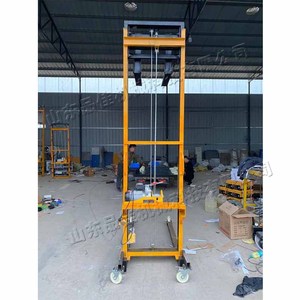 4m elettrico del cantiere del mattone del camion automatico del carrello elevatore a forcale telecomandato di caricamento e di scarico del camion - Product Image 4