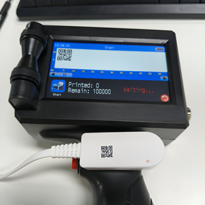 Intelligent Touch Static <strong>Coding</strong> Machine - Silent Operation, Sync UI, Batch QR Code/Serial Printing