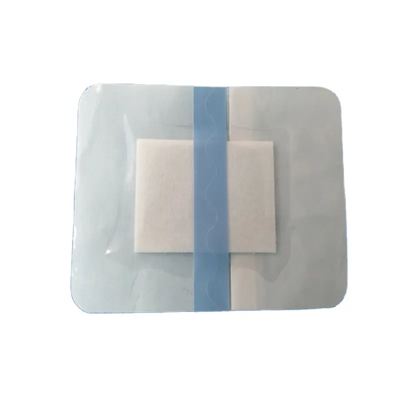 Película PU apósito transparente impermeable superabsorbente cinta adhesiva cuidado de la piel vendaje médico para heridas