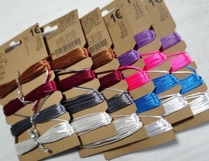 Componentes de pulsera de hilo de alambre de cuentas de Color DIY duraderos, hallazgos de cuentas de hilo elástico para joyería - Product Image 1