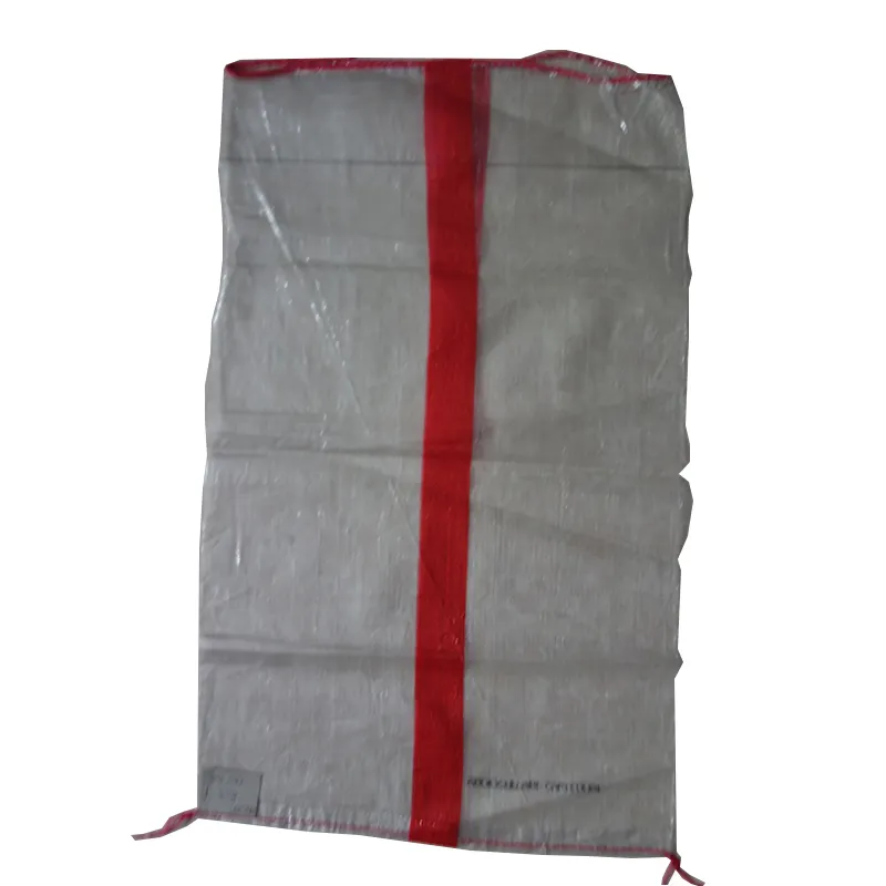 Saco plástico transparente ecológico promocional de 25kg saco poli para grãos saco tecido pp de 50kg