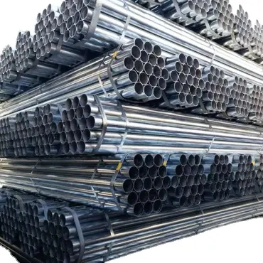 Prix usine 24ft tailles Gi tuyau de fer galvanisé rond en acier pour tubes d'échafaudage