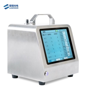 लैसेंसर 0.3μm पोर्टेबल लेजर धूल कण काउंटर चीन के 28.3 एल/मिनट टच स्क्रीन काउंटर, ओएम अनुकूलन समर्थन के साथ - Product Image 1