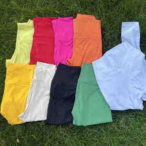 Wholesale High-quality <strong>Lulu</strong> Tights for Women's Gyms Wearing the Same Athletic Yoga Tights As <strong>Lulu</strong> Yoga Pants - Product Image 1