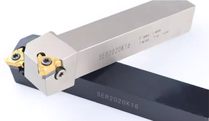 Herramientas de corte de máquina de torno de inserción CNC de alta precisión Portaherramientas de roscado y torneado hechos de aleación dura OEM personalizable - Product Image 3
