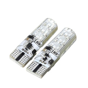 สินค้ายอดนิยม T10 5050 6smd ซิลิโคน RGB ที่มีการควบคุม Canbus อ่านแสง194 W5W นำหลอดไฟ - Product Image 5
