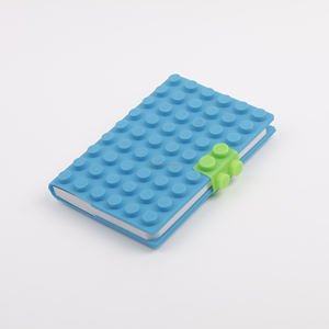 学校のオフィスの家のためのシリコンブロックカバー付きのカスタムパーソナライズされた卸売ノートブック - Product Image 5