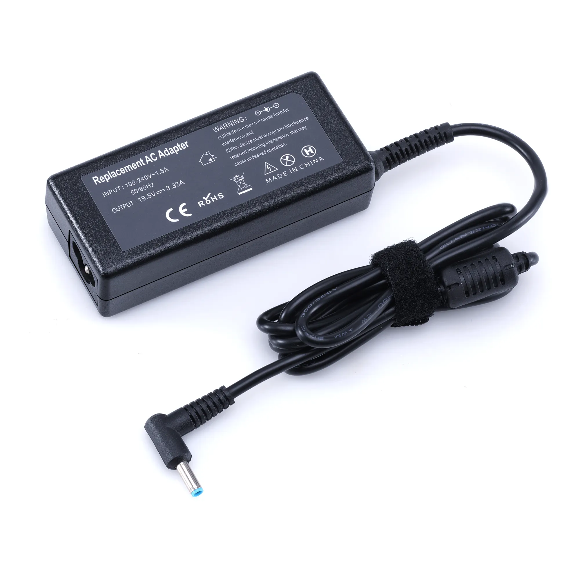 Factory Custom 19.5V 3.33A 4.5*3.0MM Blue Pin 65W Universal Laptop Charger AC Adapter Power Charger Cargador Laptop Adapter
