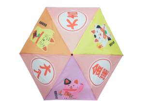 中国批量彩色伞突出的和独特的模式 - Product Image 6