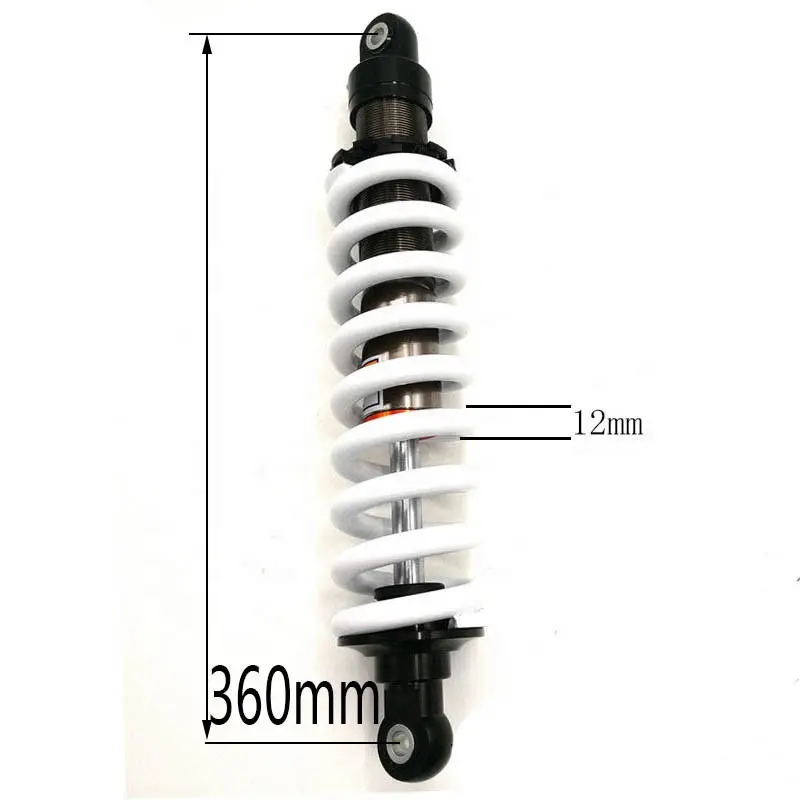 Motosiklet arka amortisör sönümleme ayarlanabilir 360MM uzunluk sonra şok Kayo BSE Apollo Xmoto Motocross