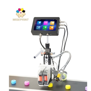 WISEPRINT Karton Plastiktüte Glas Haustier flasche Lot Chargen nummer Automatische Online-Inkjet-Code Verfalls datum Druckmaschine