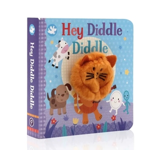 İngilizce klasik kreş rhyme parmak kuklası kitap ebeveyn-çocuk interaktif karton kitap - Product Image 1