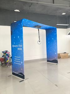 Uzaktan kumanda selfie gökyüzü taşınabilir aşırı baş havai 360 fotoğraf kabini otomatik kafes top spinner video booth photobooth makinesi - Product Image 2