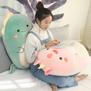 カワイイユニコーン恐竜ライオンイカ枕スーパーソフトぬいぐるみクッションバディー子供用コンフォーターメッシュクローマシンクレーン付き - Product Image 5